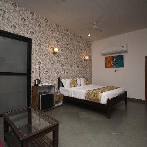 Luxury suite at Svasara Jungle Lodge Tadoba with private pool