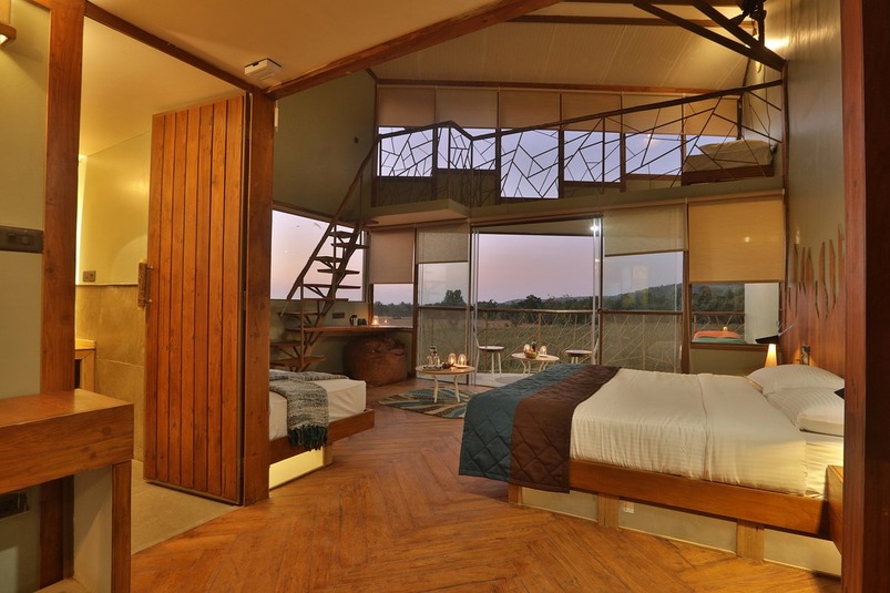 Luxury resort in Tadoba